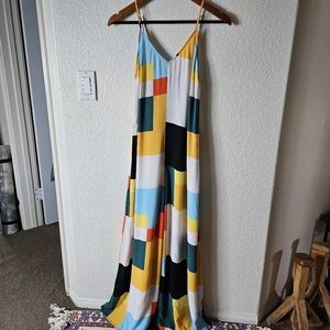 Forever 21 Color block jumpsuit